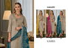 Zaveri Kahira Organza Top Bottom With Dupatta Heavy Readymade Suits Wholesalers In Delhi
